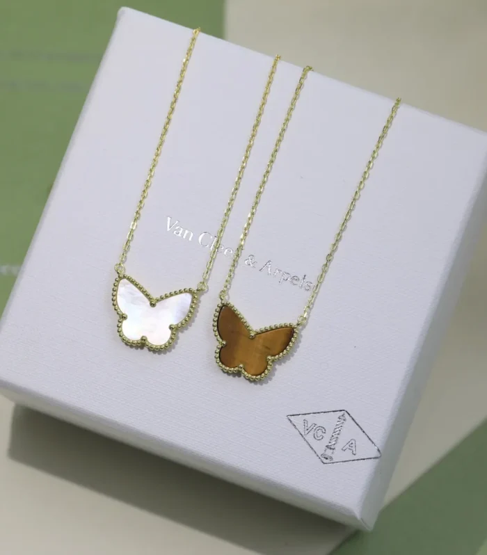 VCA Butterfly Diamond Necklace