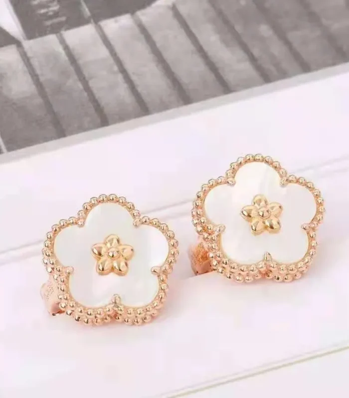Plum Blossom Earrings