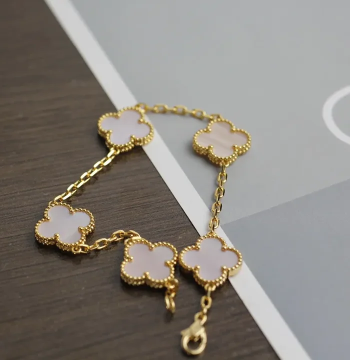 Pink Mother-of-Pearl Bracelet