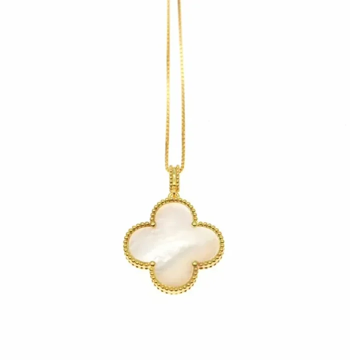 Mini Clover Pendant 18k Gold