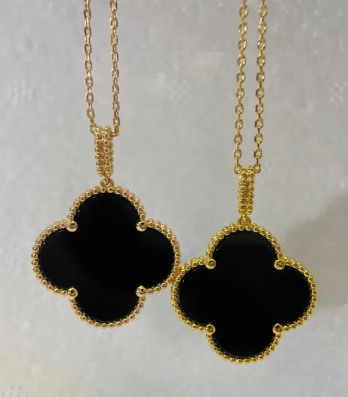 Alhambra Onyx Long Necklace
