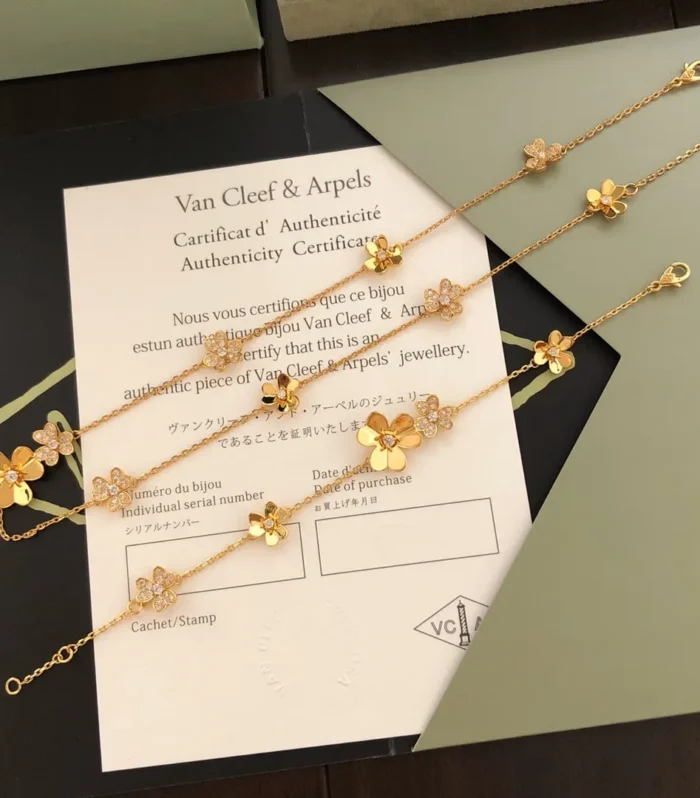 Alhambra Necklace Large Gold
