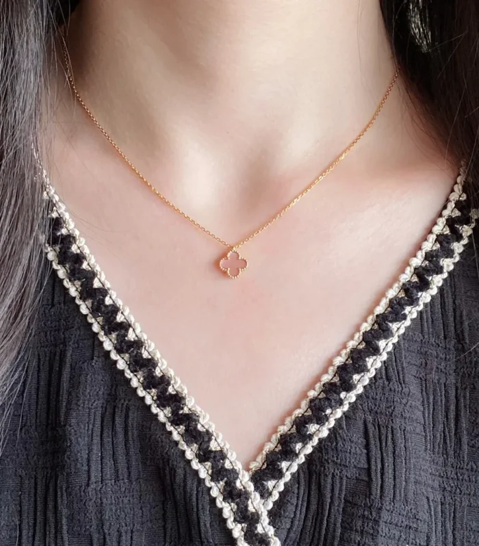 Alhambra Mini Pink Mother-of-Pearl