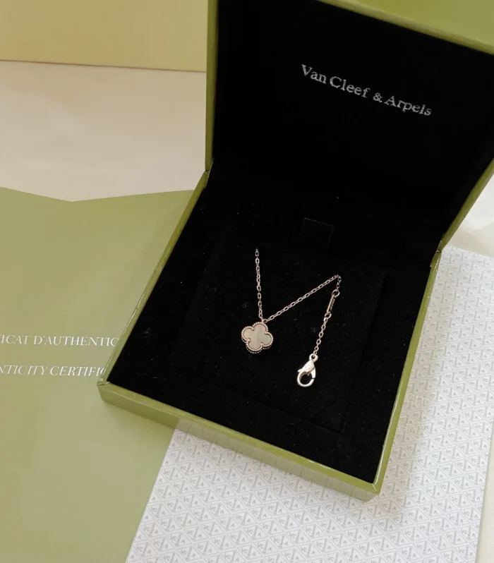 Alhambra Mini Gray Mother-of-Pearl