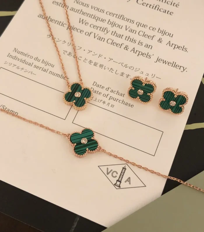 Alhambra Malachite Jewelry