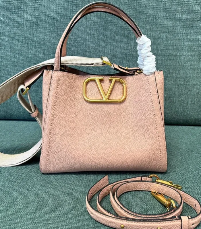 VALENTINO small handbag blush pink calfskin 538533