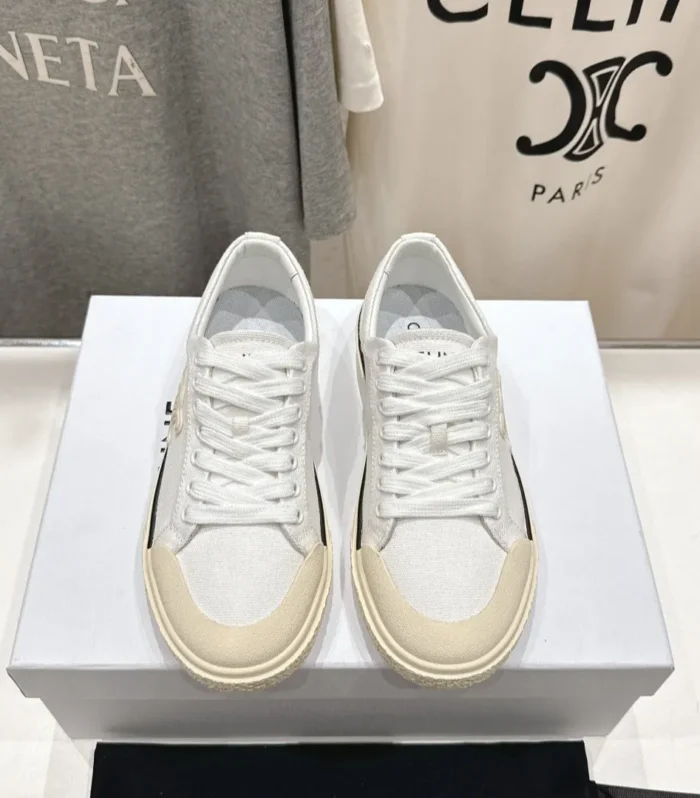 CELINE 25C Sneaker White Canvas 236758