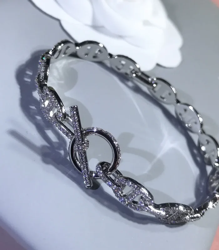 CHAINE BRACELET SILVER DIAMOND