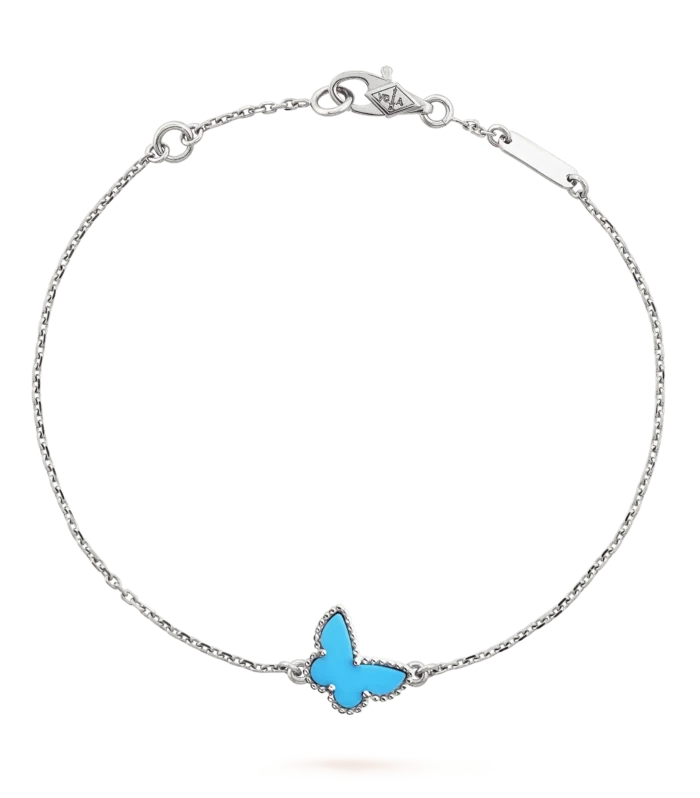 BUTTERFLY TURQUOISE SILVER BRACELET