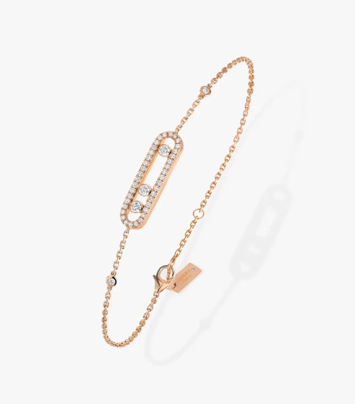 BABY MOVE PAVED DIAMOND BRACELET