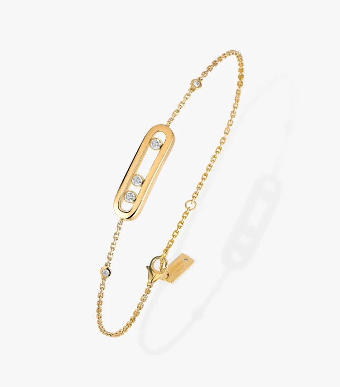 BABY MOVE 3 DIAMONDS BRACELET