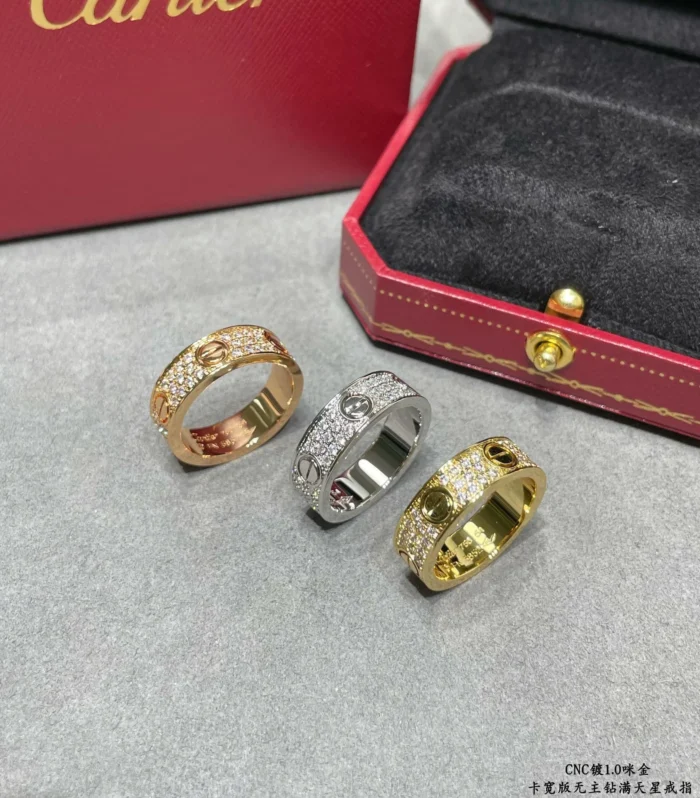 All-Stone Wide Ring
