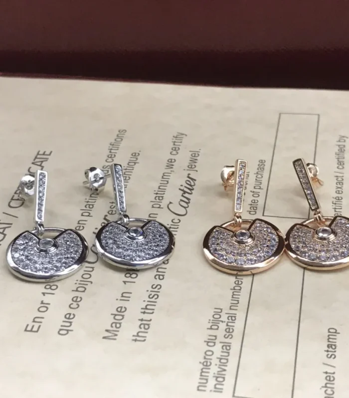 Amulet Diamond Earrings
