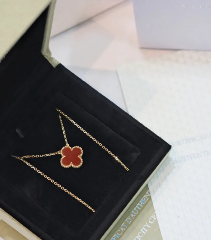 Alhambra Red Cornelian Necklace