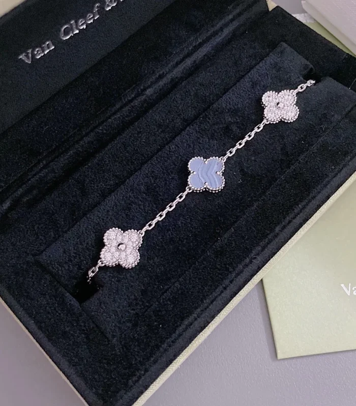 Alhambra Clover Bracelet Purple