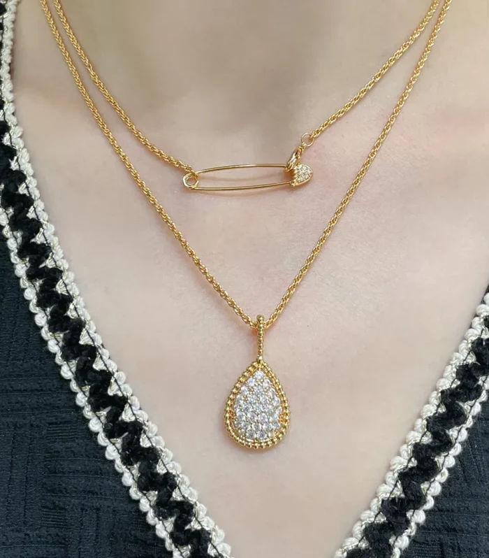 BOHEME DIAMOND LONG NECKLACE