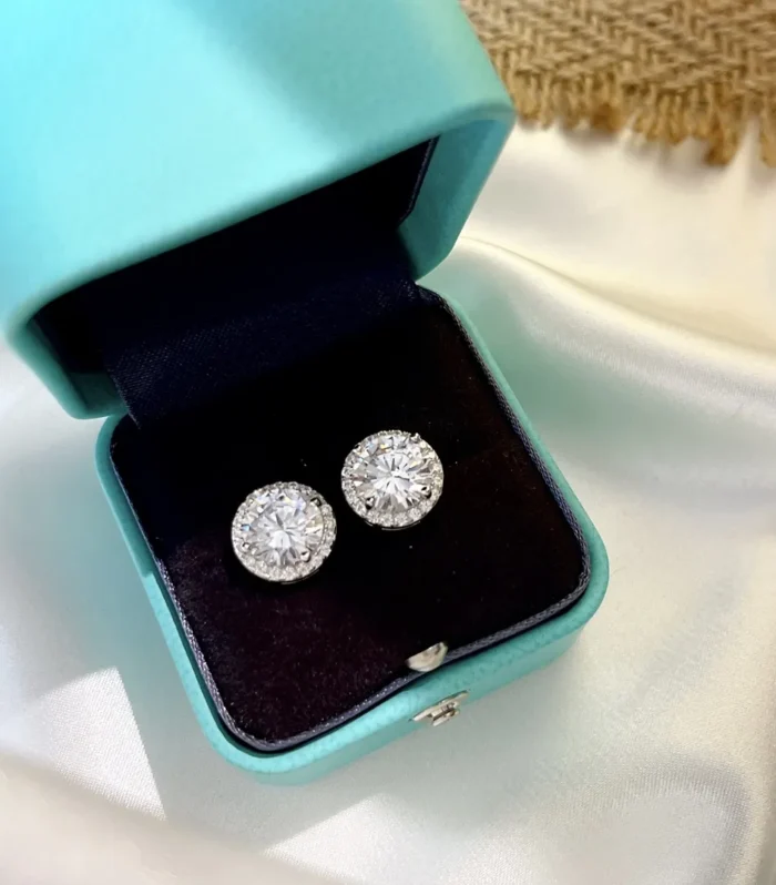 Classic Diamond Stud Earrings