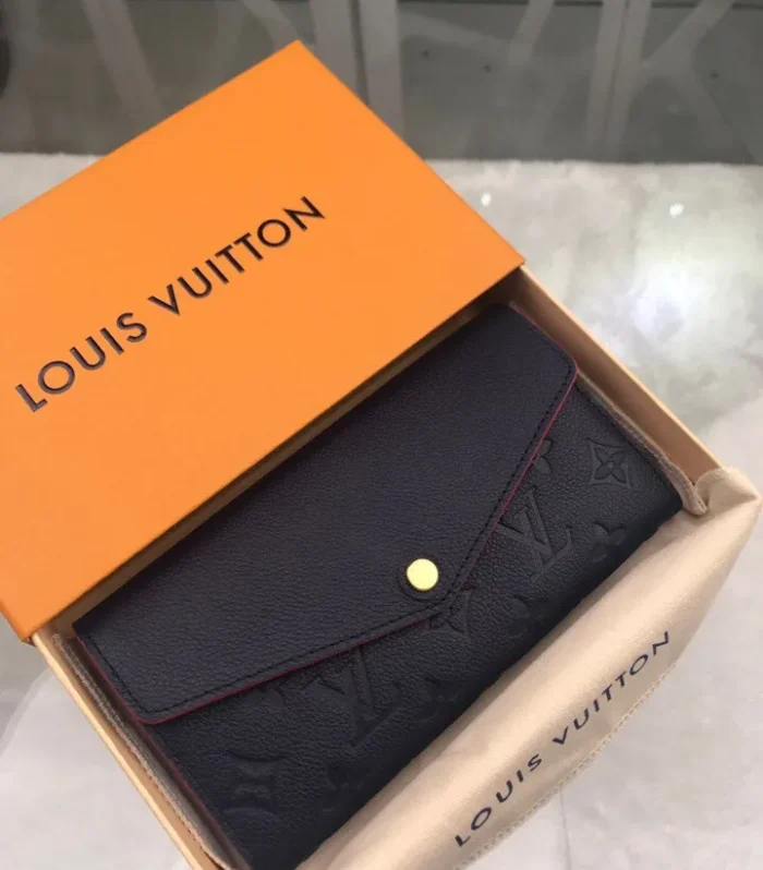 Louis Vuitton Wallet Navy Blue