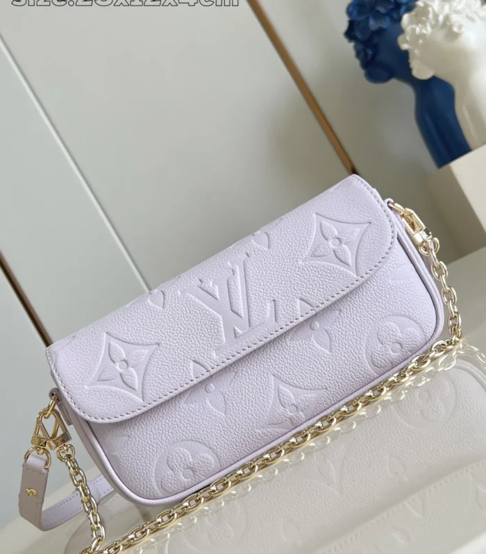 Louis Vuitton Wallet on Chain Ivy Monogram Empreinte Leather
