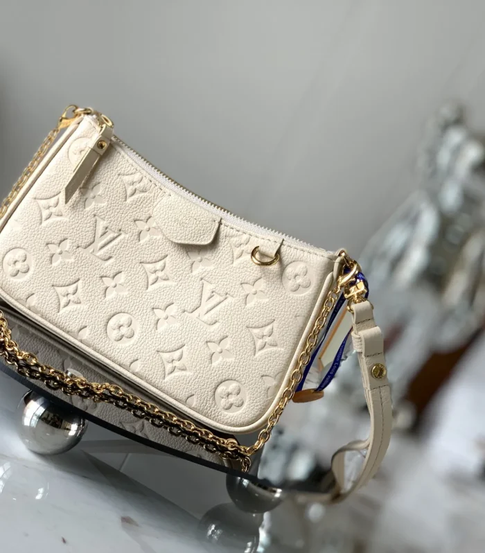 Easy Pouch On Strap White
