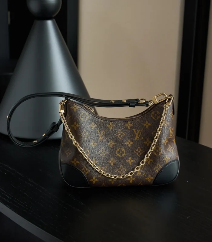 Boulogne Croissant Bag Black