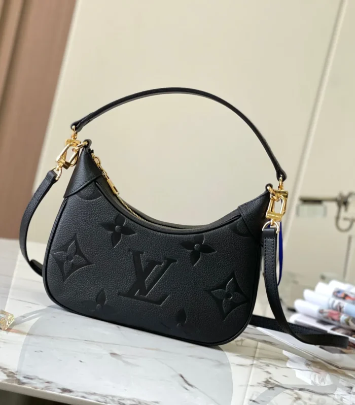 Bagatelle Handbag Embossed Black