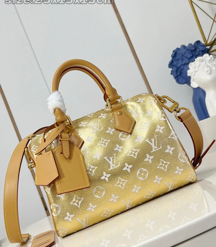 Louis Vuitton Speedy P9 Bandouliere 25 Monogram Leather Bag