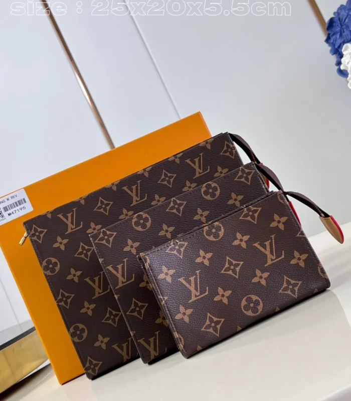 Louis Vuitton Trio Toilet Pouch